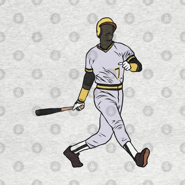 Barry Bonds Home Run by rattraptees